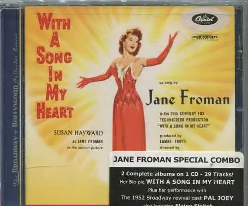 CD Jane Froman: With A Song In my Heart / Pal Joey (EMI) 2003