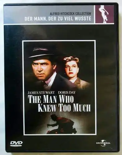 DVD Der Mann der zuviel wusste - James Stewart - Alfred Hitchcock - (Universal)