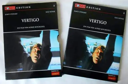 DVD Vertigo - James Stewart - Alfred Hitchcock - (Focus Edition Universal) 2006