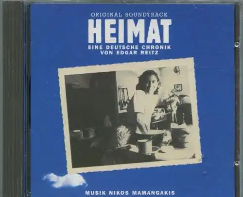 CD Heimat  - TV Soundtrack - Nikos Mamangakis - (Bella Musica) 1993 -Edgar Reitz