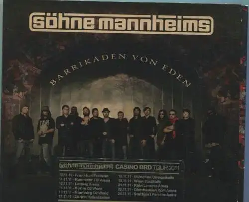 CD Söhne Mannheims: Barrikaden von Eden (2011)