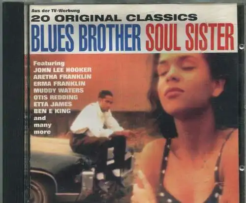 CD Blues Brother Soul Sister - 20 Original Classics - (WEA)