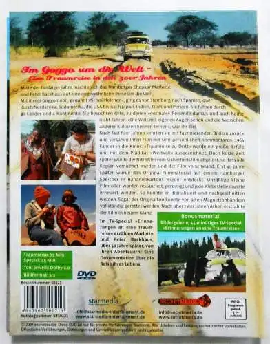 DVD Im Goggo um die Welt - Traumreise in den 1950er Jahren - (Starmedia) 2007