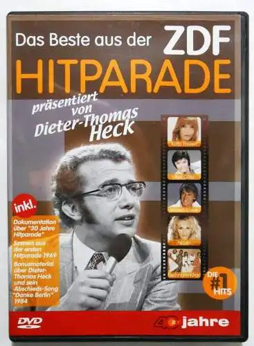 DVD Das Beste aus der ZDF Hitparade - Die Nr. 1 Hits - Dieter Thomas Heck -