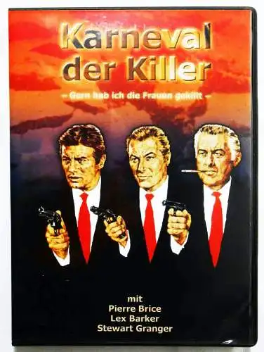 DVD Karneval der Killer - Lex Barker - Pierre Brice - Stewart Granger (Astro)