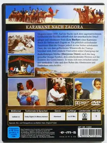 DVD Karawane nach Zagora - Lex Barker - (EMS) 2003