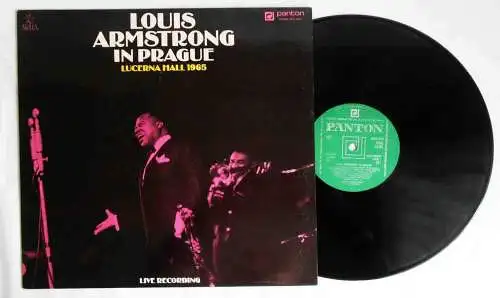 LP Louis Armstrong in Prague (Panton 8015 0075) CZ 1980