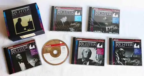 5CD Box Svjatoslav Richter: The Essential Richter (Philips) 1996