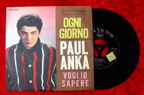 Single Paul Anka Ogni Giorno Voglio Sapere