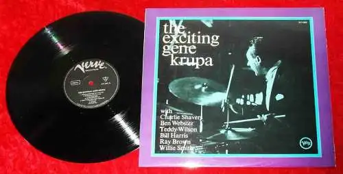 LP Gene Krupa: The Exciting (Verve Mono 511 045) D