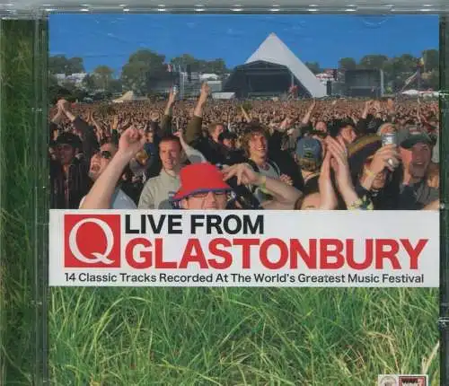 CD Live From Glastonbury - 14 Classic Tracks - (Q) 2007