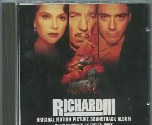 CD Richard III - Soundtrack - Trevor Jones - (London) 1996