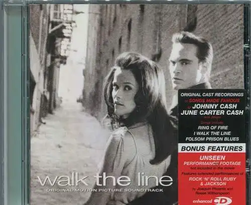 CD I Walk The Line - Soundtrack - Johnny & June Carter Cash - (Sony) 2005