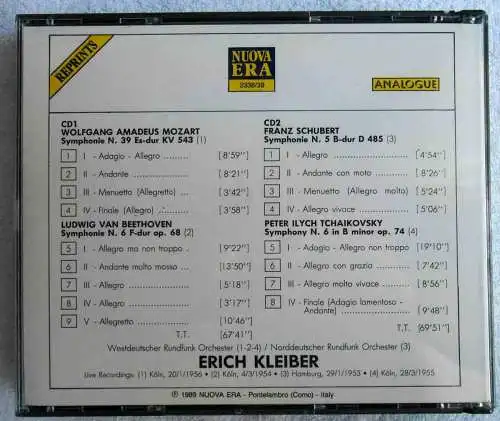 2CD Hommage á Erich Kleiber (1989)