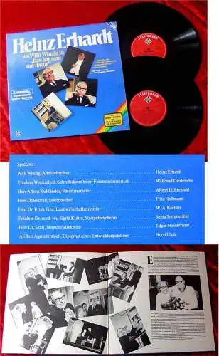 2LP Heinz Erhardt als Willi Winzig Das hat man nun davo