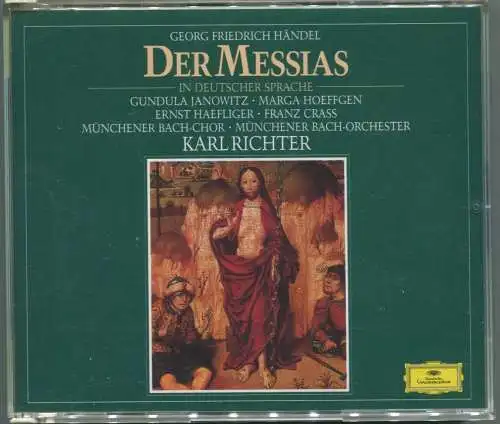 2CD Box Händel: Der Messias / Karl Böhm (DGG) 
