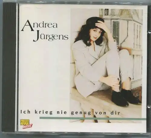 CD Andrea Jürgens: Ich krieg nie genug von Dir (White) 1993