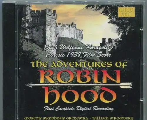 CD Adventures of Robin Hood - Soundtrack - Erich Wolfgang Korngold (Naxos) 2003