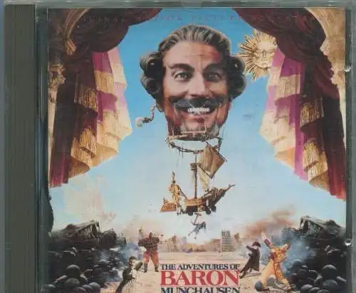 CD Adventures of Baron Munchhausen - Soundtrack - (Warner) 1988