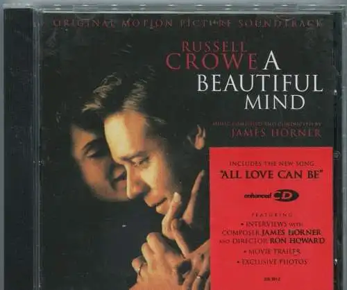 CD A Beautiful Mind - Soundtrack - James Horner - (Decca) 2002