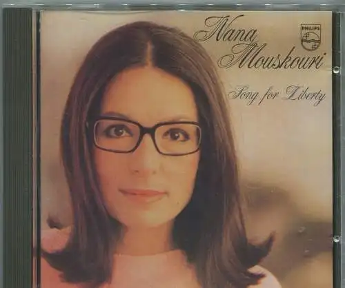 CD Nana Mouskouri: Song For Liberty (Philips) 1982