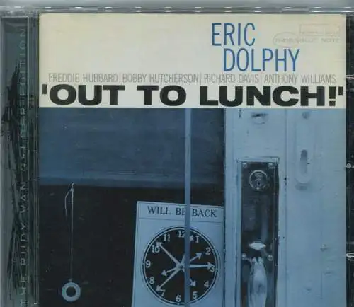 CD Eric Dolphy: Out To Lunch (Blue Note) 1999