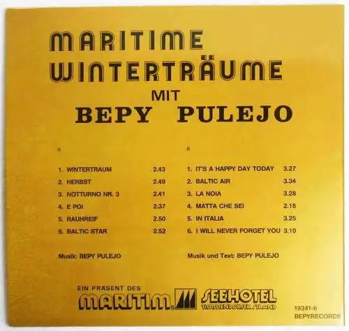 LP Bepy Pulejo: Maritime Winterträume (Bepy 19341-6) D 