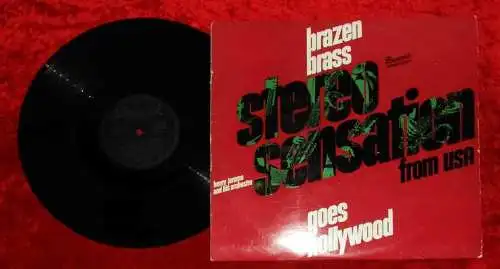 LP Henry Jerome: Brazen Brass Goes Hollywood Stereo Sensation from USA 1964