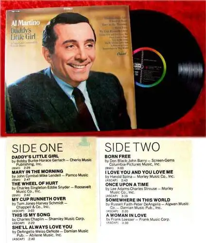 LP Al Martino Daddys little Girl (Capitol) D