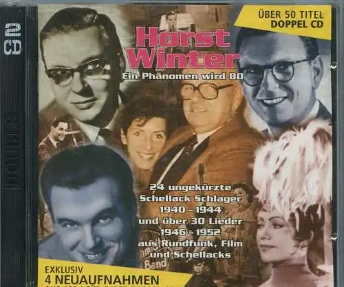 2CD Horst Winter: Ein Phänomen wird 80 (Koch)