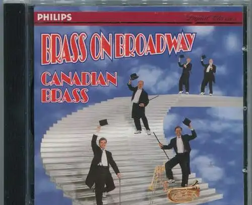 CD Canadian Brass: Brass On Broadway (Philips) 1994