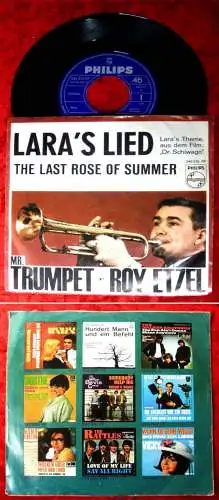 Single Roy Etzel: Lara´s Lied / Last Rose of Summer  (Philips 346 015 PF) D 1966