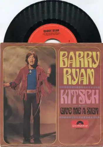 Single Barry Ryan: Kitsch (Polydor 2001 035) D 1970