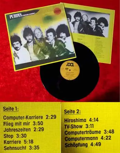 LP Puhdys: Computer-Karriere (Pool 625433 AP) D 1983