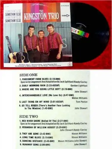 LP Kingston Trio Somethin Else