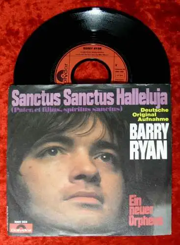 Single Barry Ryan: Sanctus Sanctus Halleluja (Polydor 2001 333) deutsche Version