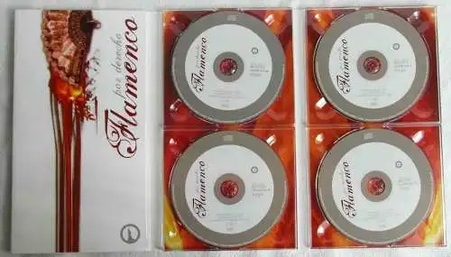 4CD Set Flamenco Por Derecho (with 20 Page Booklet)