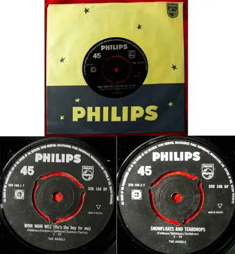 Single Angels: Wow Wow Wee (Philips 320 168 BF) NL