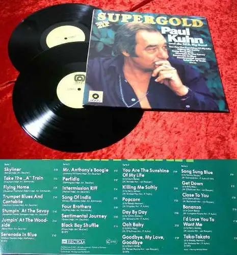 2LP Paul Kuhn & SFB Big Band: Supergold (Hör Zu EMI) D