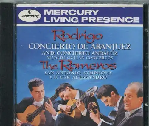 CD Romeros: Rodrigo - Concierto de Aranjuez (Mercury Living Presence) 1996