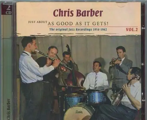 2CD Chris Barber: Just About As Good As It Gets Vol. 2 1954 - 1962 (Smith) 2013