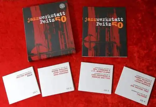 4CD Set Jazz Werkstatt Peitz 50  w/ Booklet(JW) 2013 feat John Surman usw...