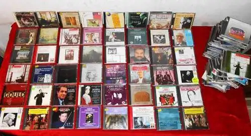 Mehr als 100  CD´s KLASSIK UND OPER - von Callas bis Karajan  -   Sammlung -