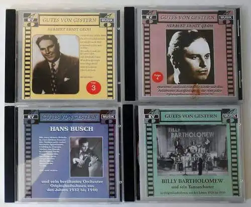 4 CD´s Gutes von Gestern - Sammlung -