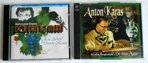 3 CD´s  Anton Karas - "Der dritte Mann"  - Sammlung -