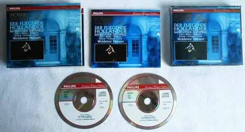 2CD Box Richard Wagner Edition: Der fliegende Holländer (Philips) 1992