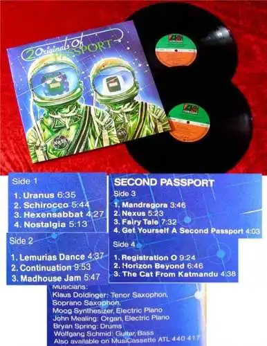 2LP Passport Two Originals of Passport with Klaus Doldi