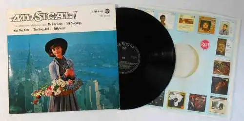 LP Musical! feat Hildegarde Neff (Hildegard Knef) (RCA LPM-9945) D 