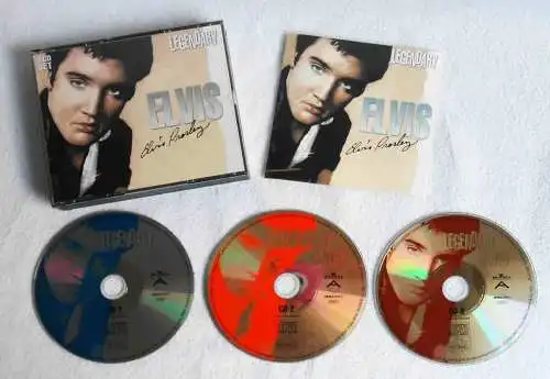 3CD Box Elvis Presley: Legendary Elvis (Ariola Express) 2000