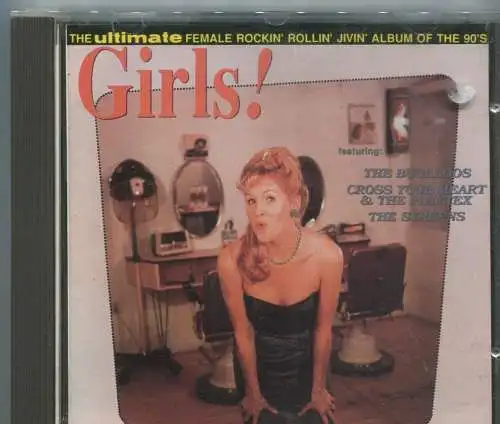 CD Girls! Ultimate Female Rockin Rollin Jivin Album Of the 90´s (Rockhouse) 1990